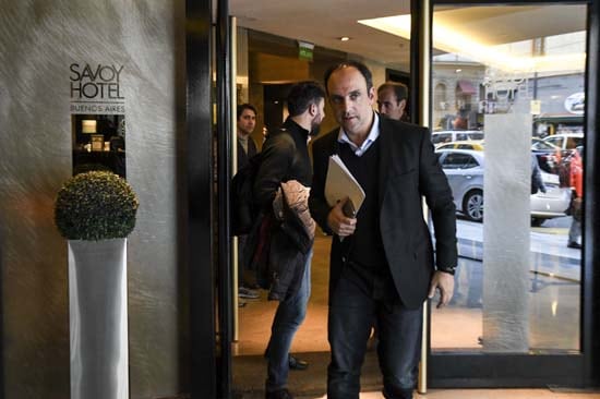 El presidente de la UCR, José Corral.