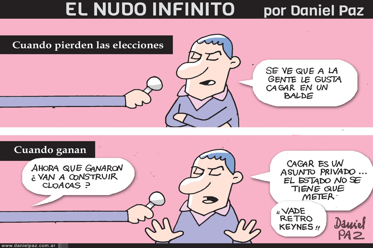 El nudo infinito, por Daniel Paz.