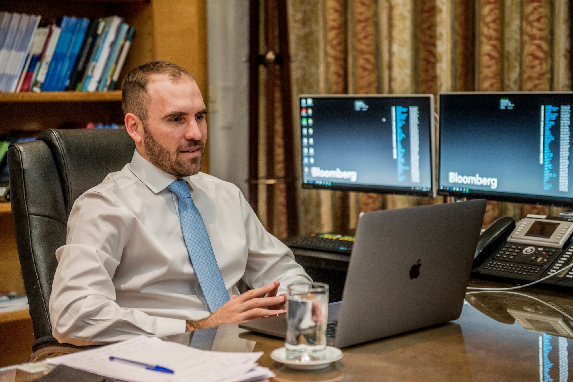 El ministro de Economía, Martín Guzmán, tiene a su cargo la negociación de la deuda.