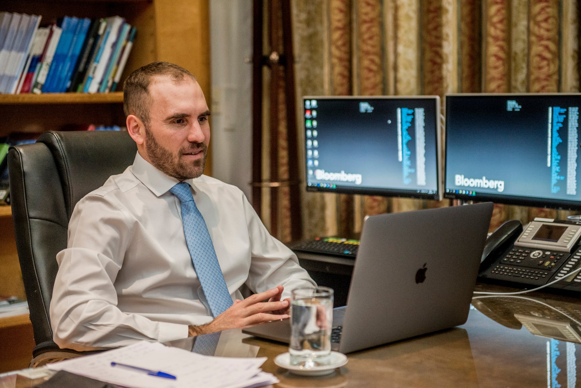 El ministro de Economía, Martín Guzmán, tiene a su cargo la negociación de la deuda.