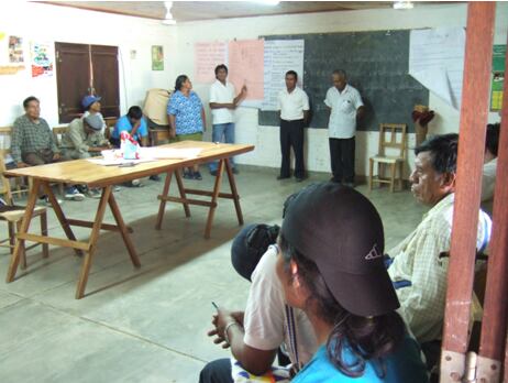 En uno de los encuentros del Consejo