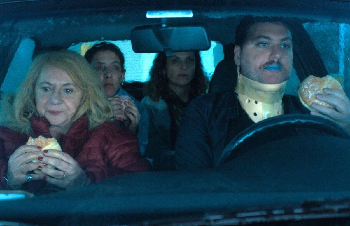 Rita Cortese con Iair Said en el segundo largometraje del actor y director.