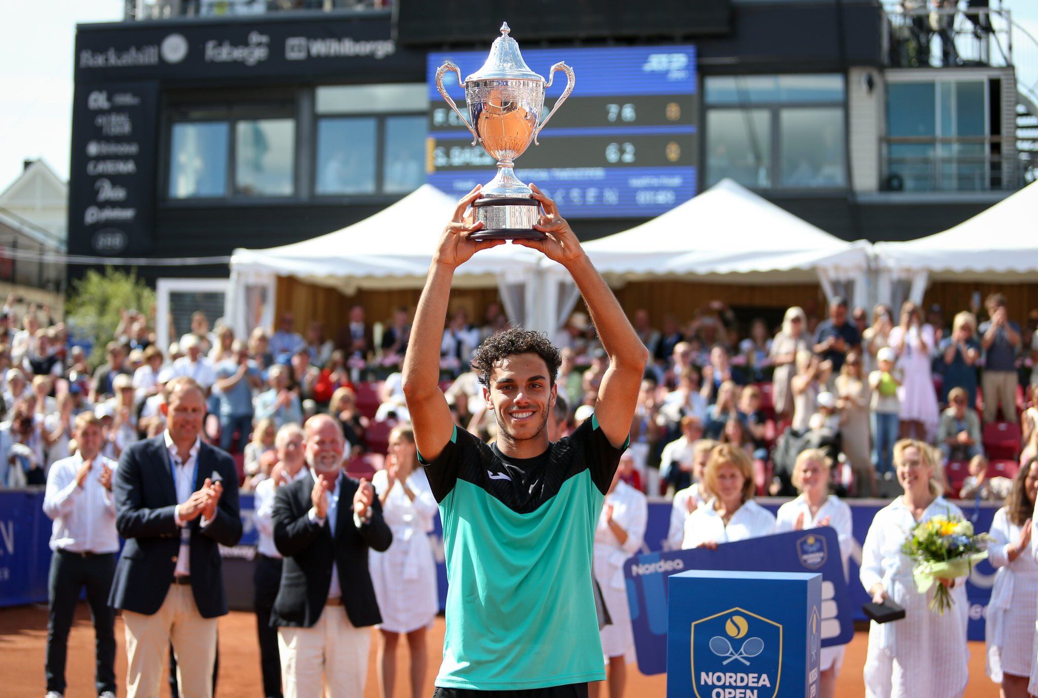 Fracisco Cerúndolo logró su primer título ATP en Suecia.
