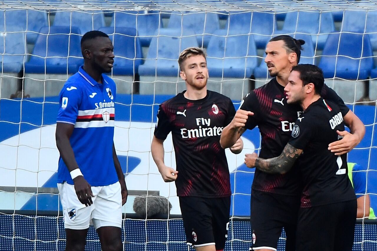 El Milan de Ibrahimovic, en un gran momento.