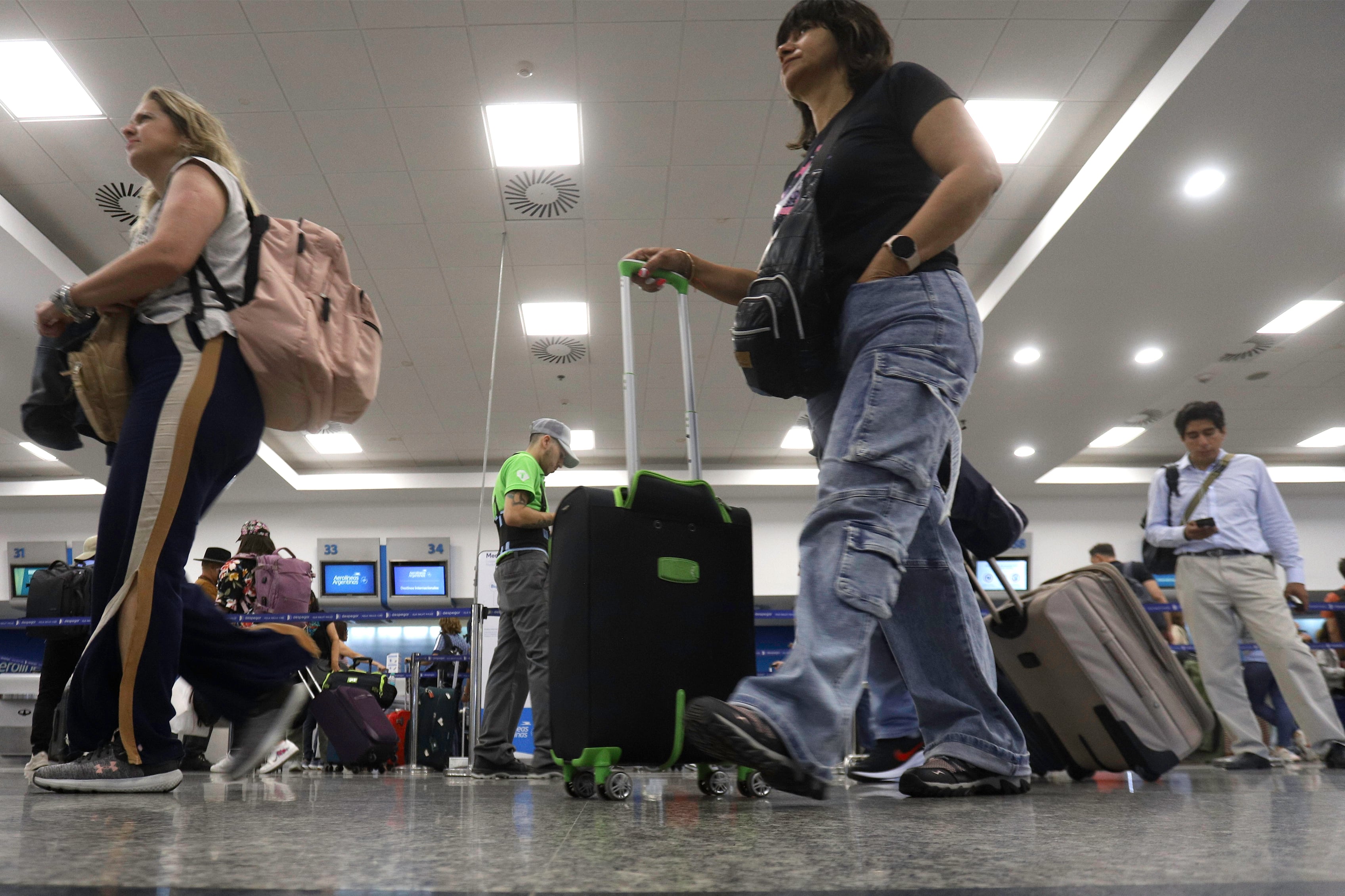 La mayoría de los viajes se dirigió a Brasil, que representó el 32,8 por ciento de los destinos.