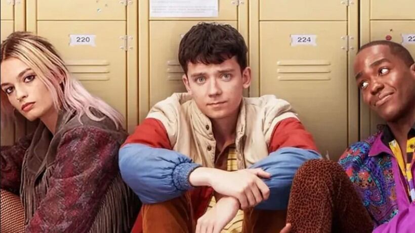 Protagonizada por Gillian Anderson y Asa Butterfield. Imagen: Netflix.