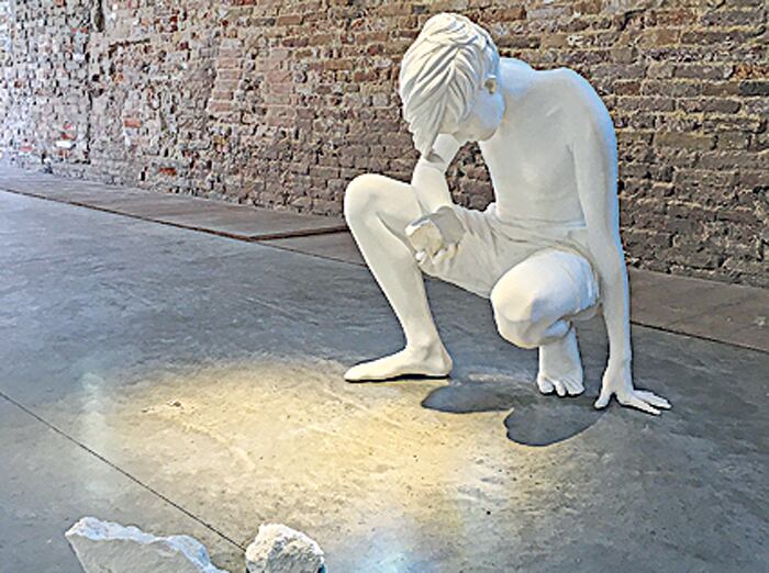 Detalle de la instalación de Claudia Fontes en el envío argentino a Venecia