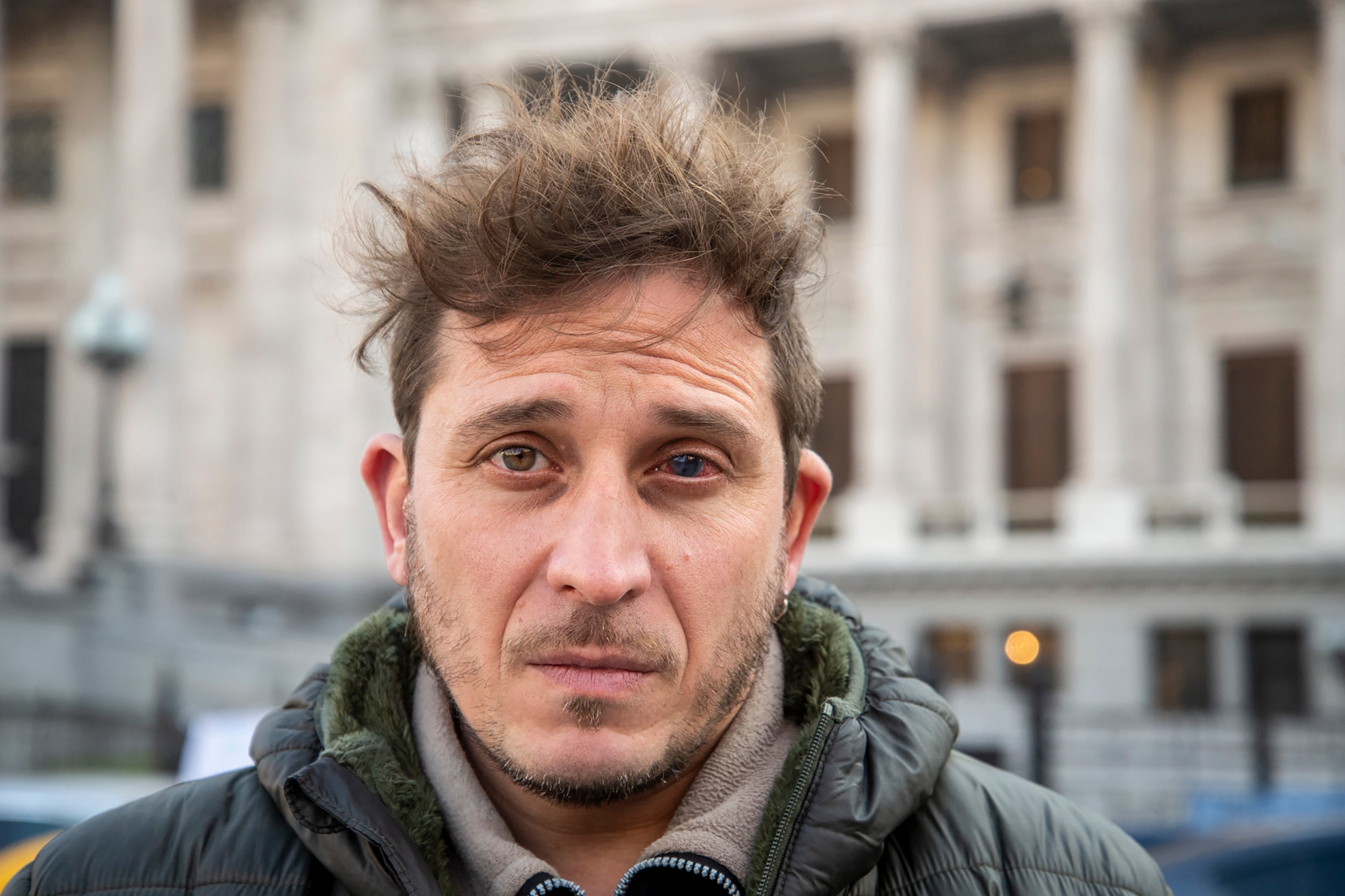 “Las motos policiales están para sembrar el terror", constató en carne propia Aufieri.