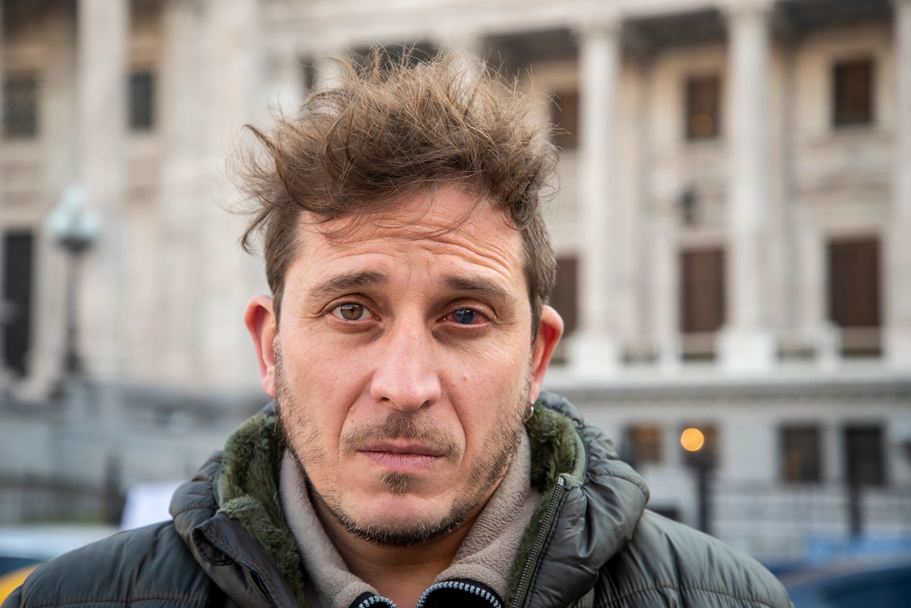 “Las motos policiales están para sembrar el terror", constató en carne propia Aufieri.