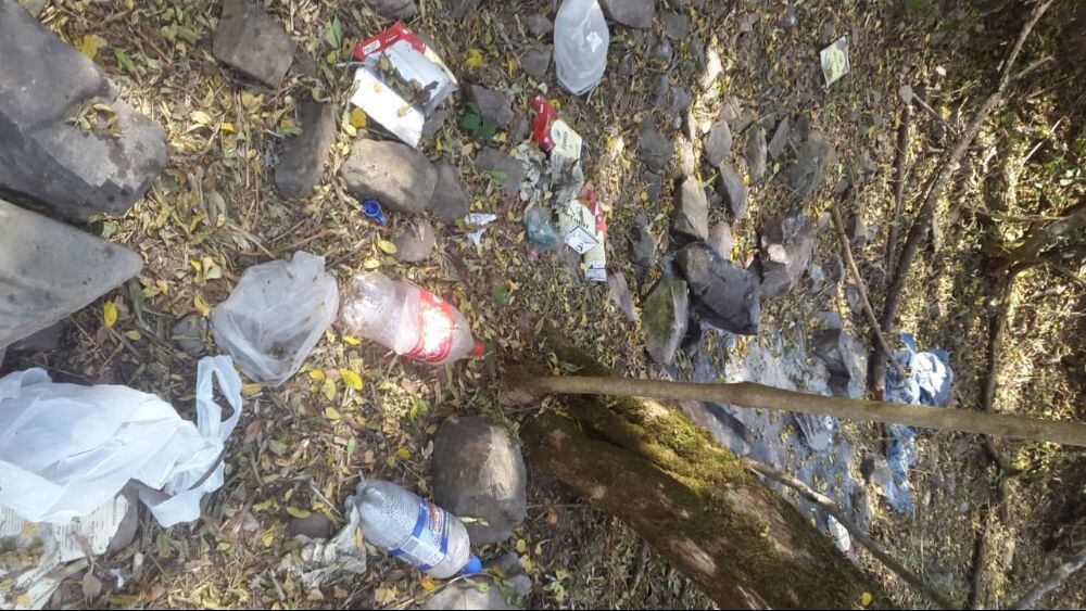 Basural en la Comunidad Lules