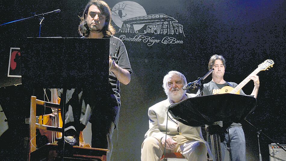 El QNLB grabó los Tangos libertarios junto a Bayer en 2015.