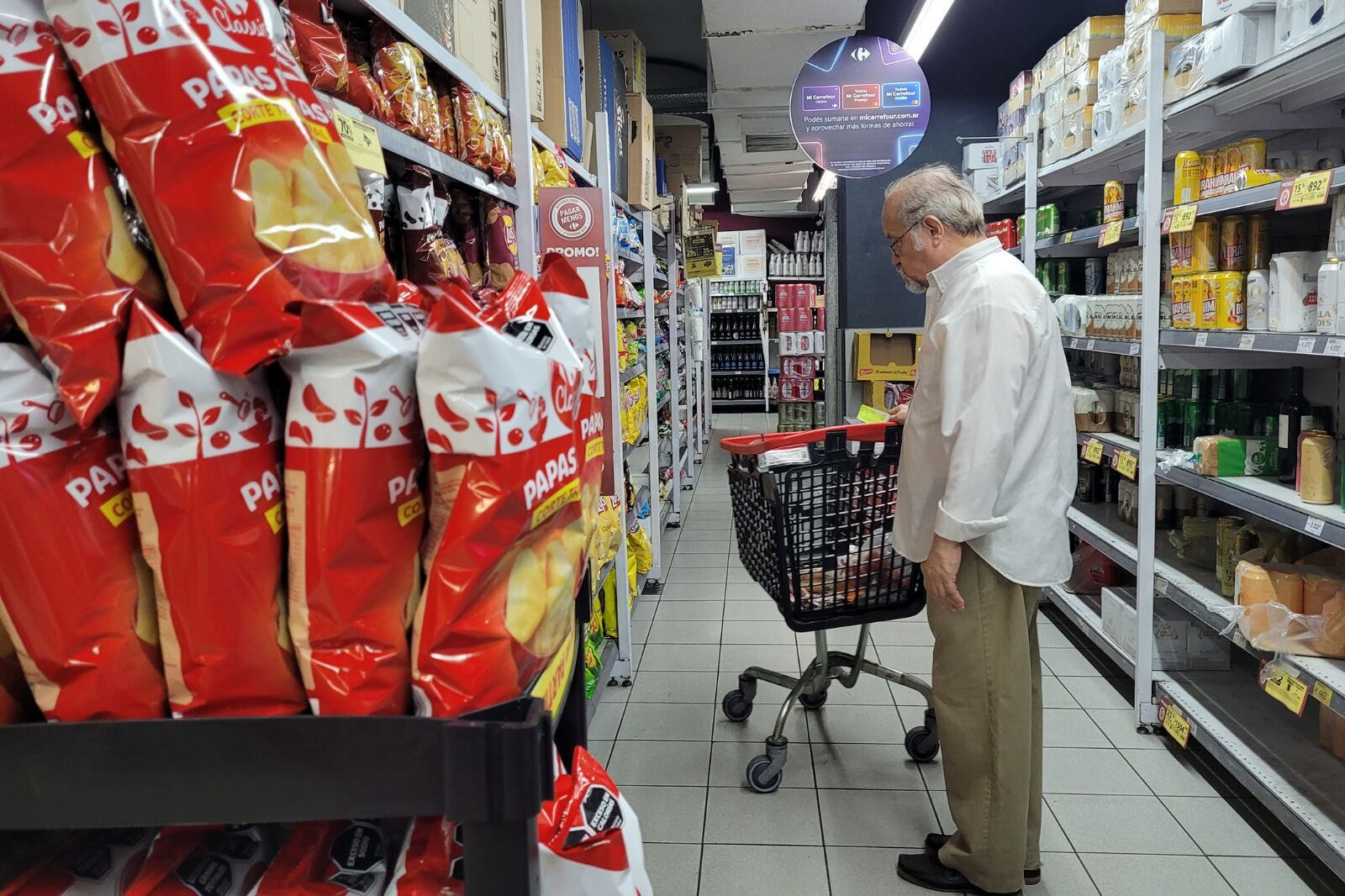 El índice de precios se ubicó en torno al 5 por ciento en mayo.