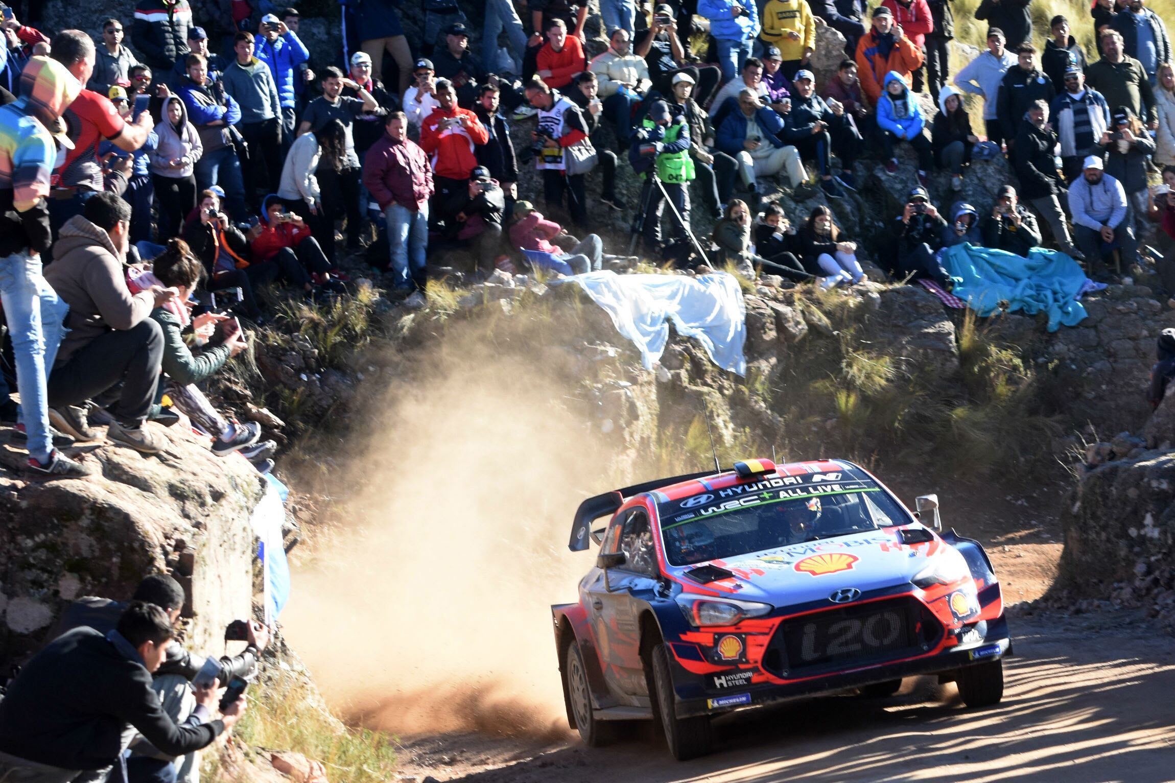 Thierry Neuville, ganador el año pasado en Córdoba.