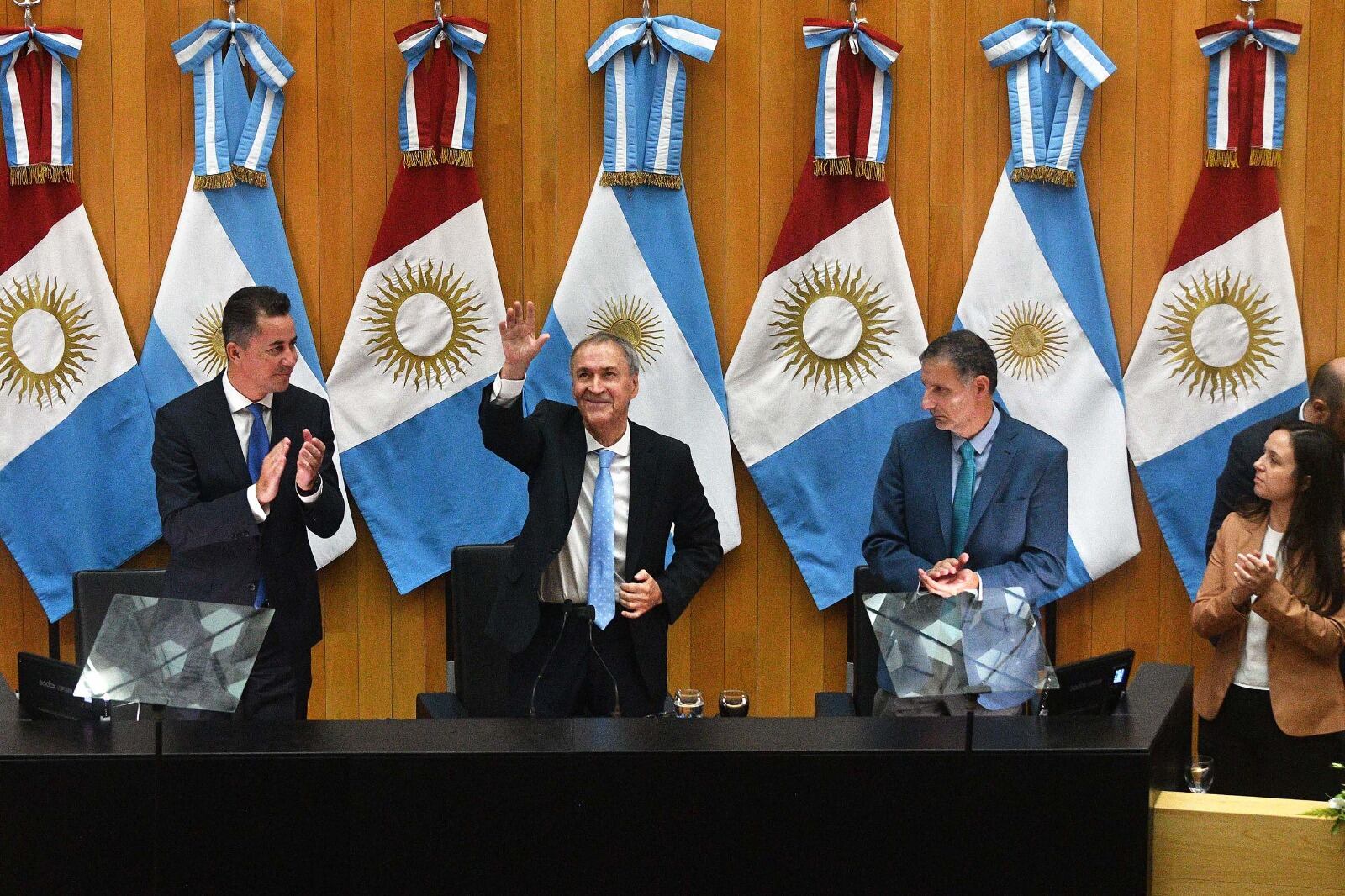 El mandatario cordobés dio inició al 145° periodo ordinario de la Legislatura provincial.