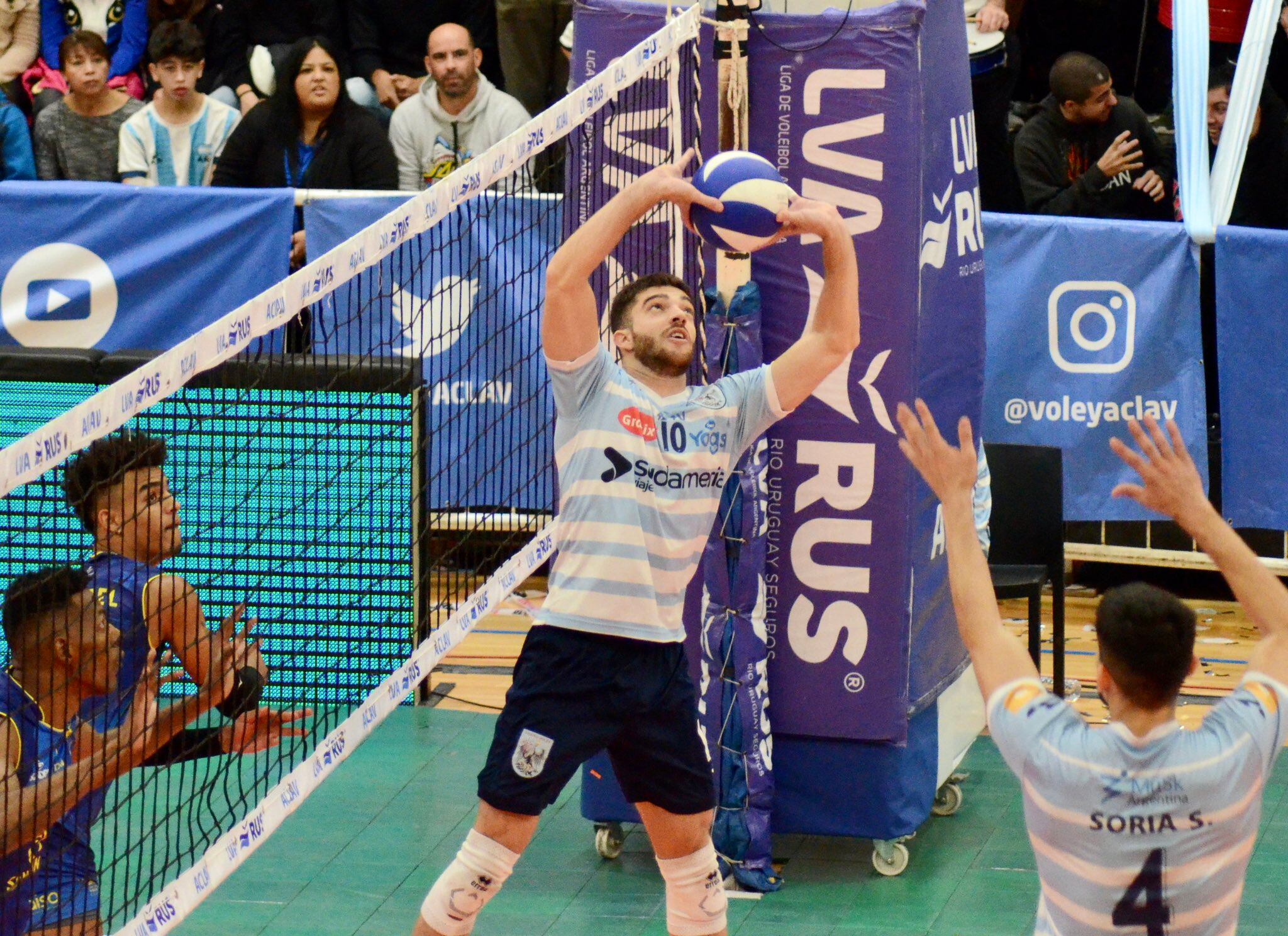 Ciudad Voley se impuso 3 a 1 y lidera 2 a 0 la serie final.