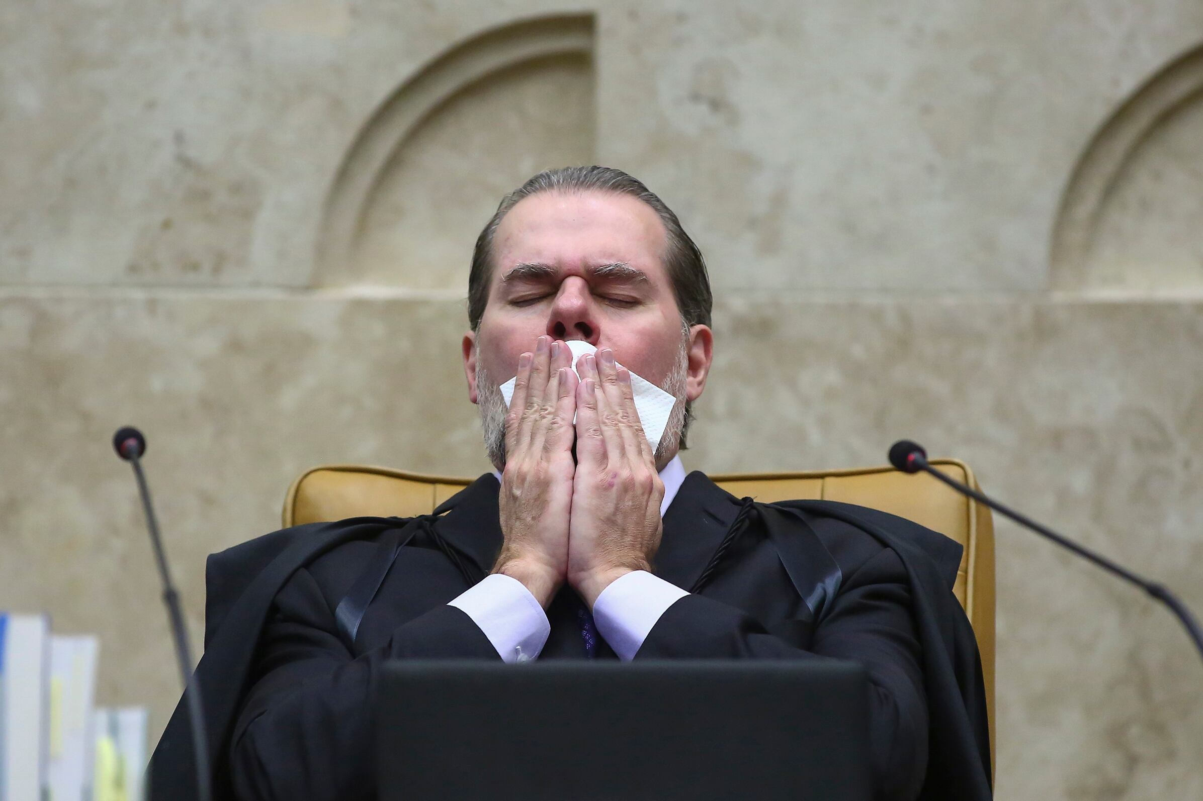 El presidente del STF, Días Toffoli.