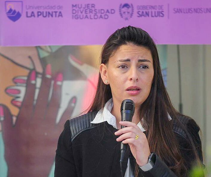 Ayelén Mazzina, ministra de las Mujeres, Géneros y Diversidad. 