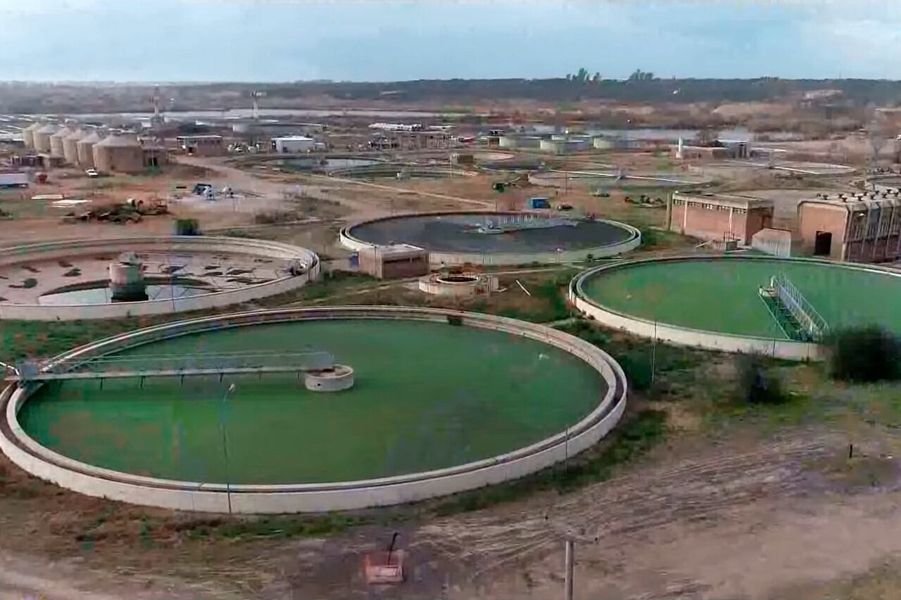 El estudio se realizó en la planta de líquidos cloacales de Bajo Grande, a 25 kilómetros de la ciudad de Córdoba.