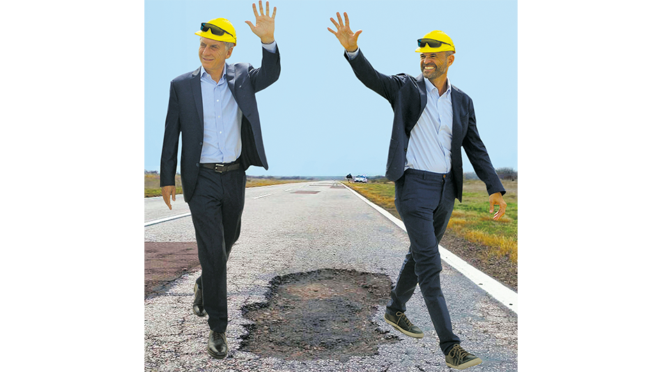 Mauricio Macri y Guillermo Dietrich.