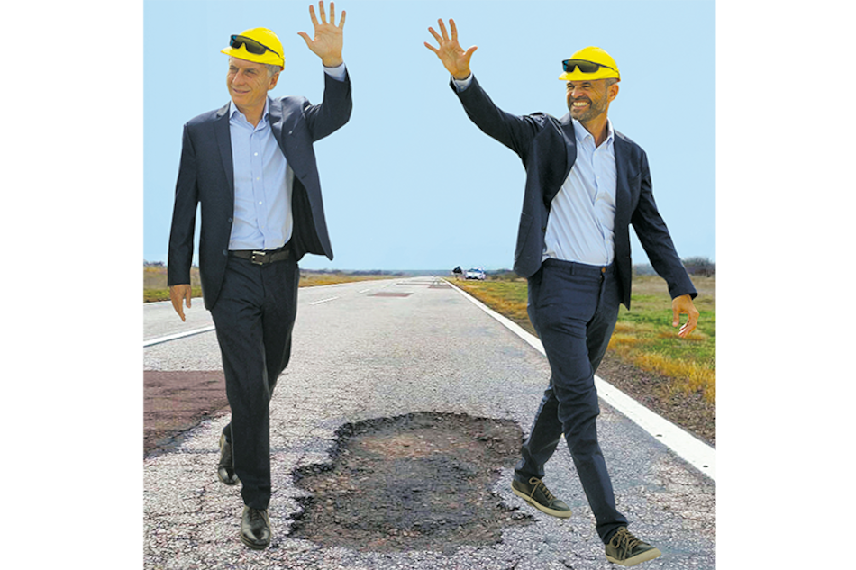 Mauricio Macri y Guillermo Dietrich.