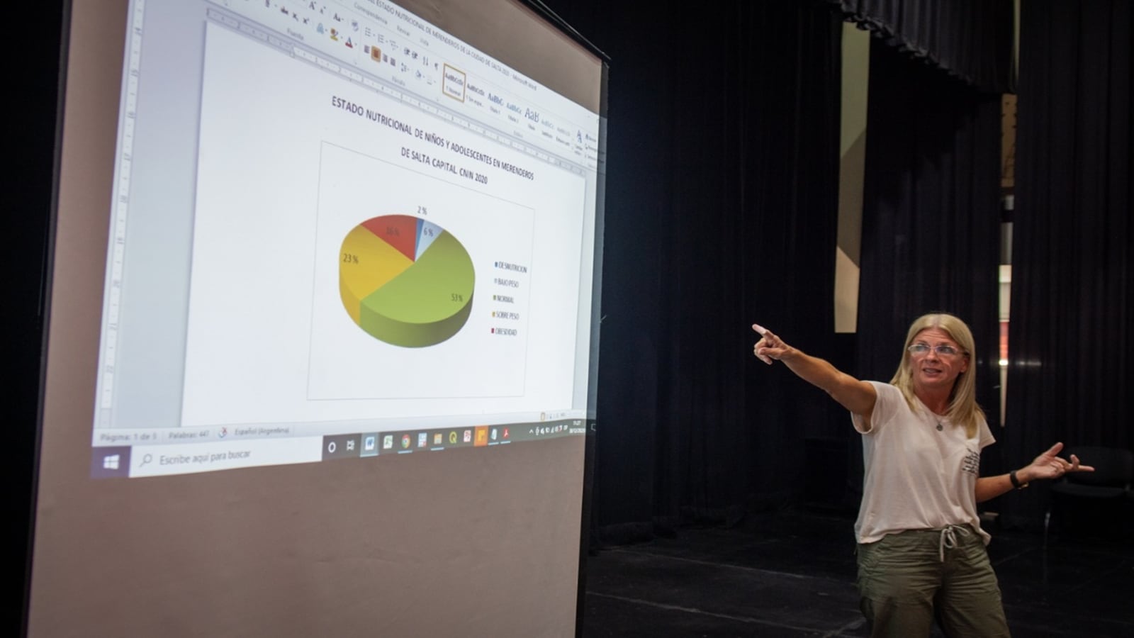 Presentación del informe de CNIN