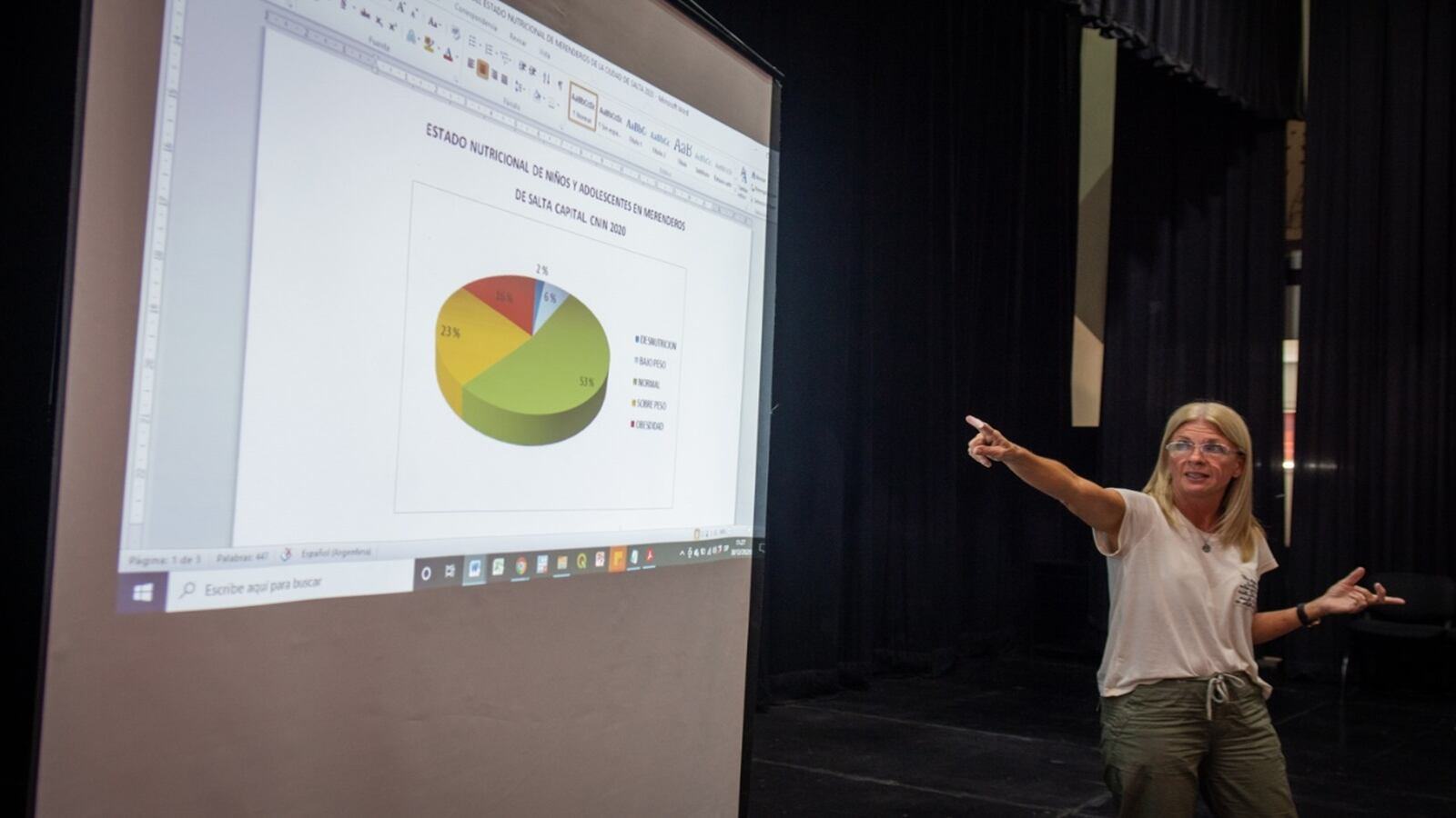 Presentación del informe de CNIN