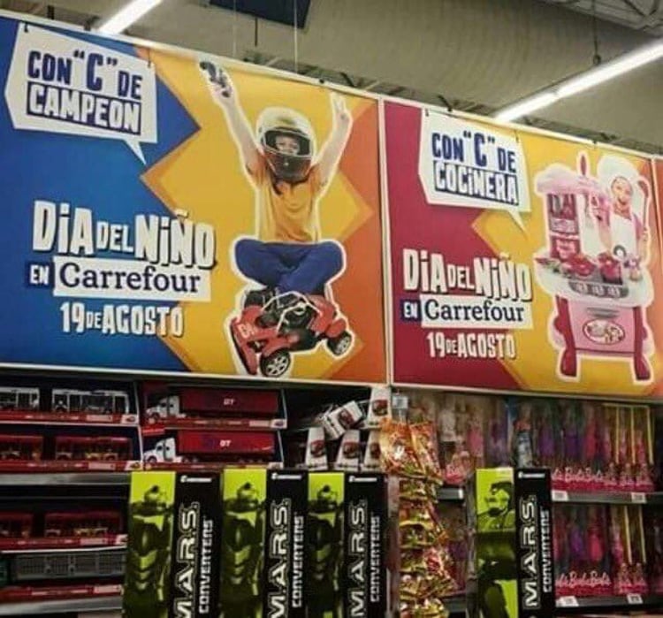 El afiche que generó la polémica.