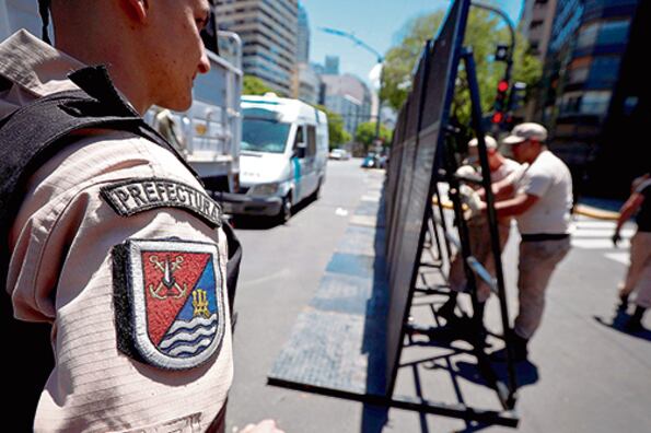 Fuertes medidas de seguridad se vienen desplegando en la ciudad desde antes del G-20.