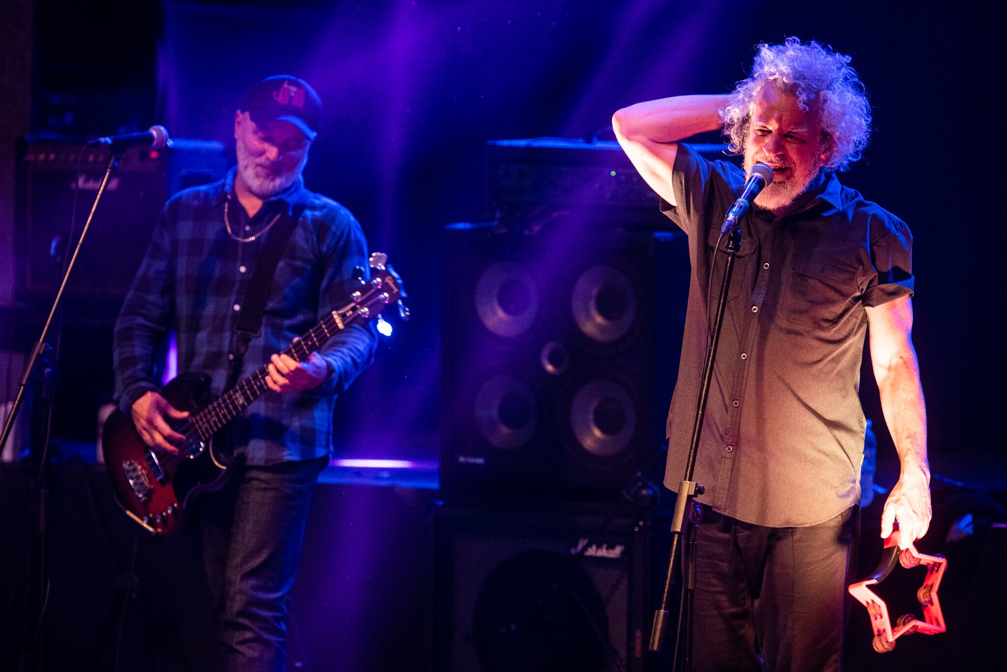 Martín Aloé y Sergio Rotman, parte de "la banda que no existe".