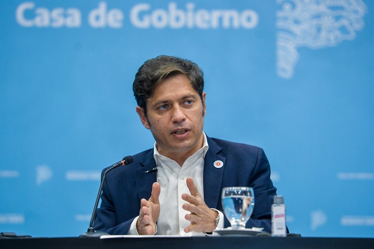 Kicillof dijo que habla todos los días con su ministro de Seguridad, Sergio Berni.