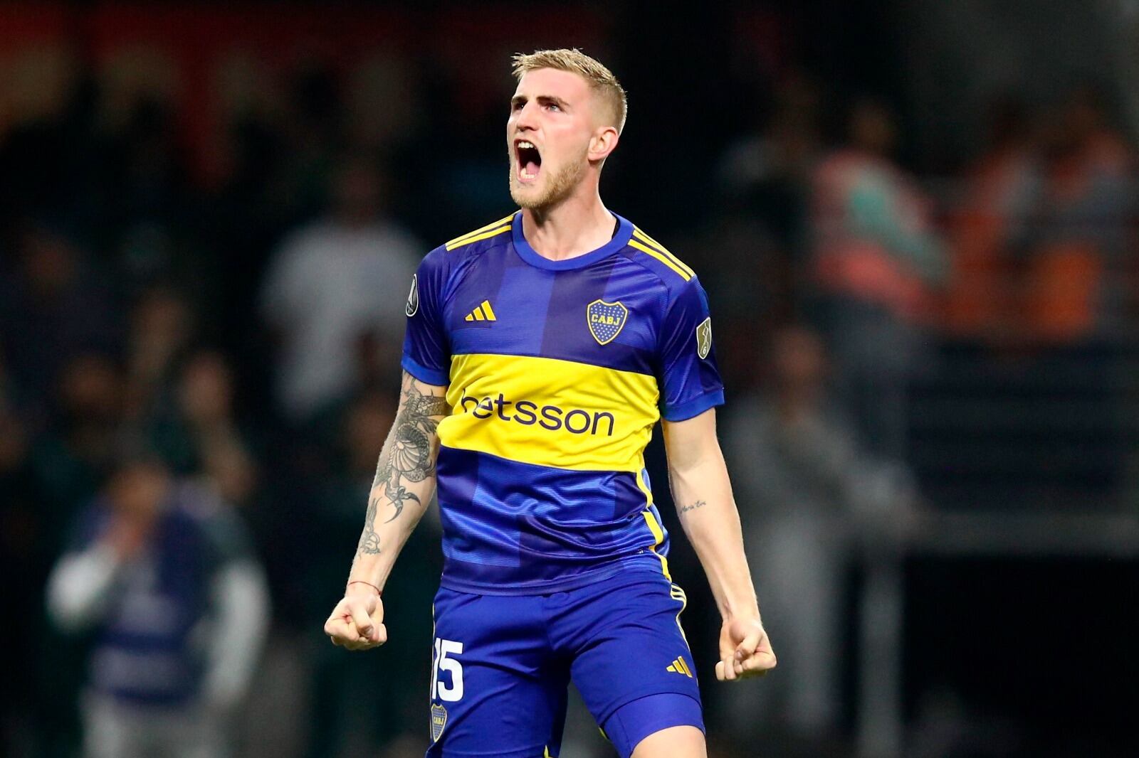 Nicolás Valentini, 35 partidos y un gol con la Primera de Boca