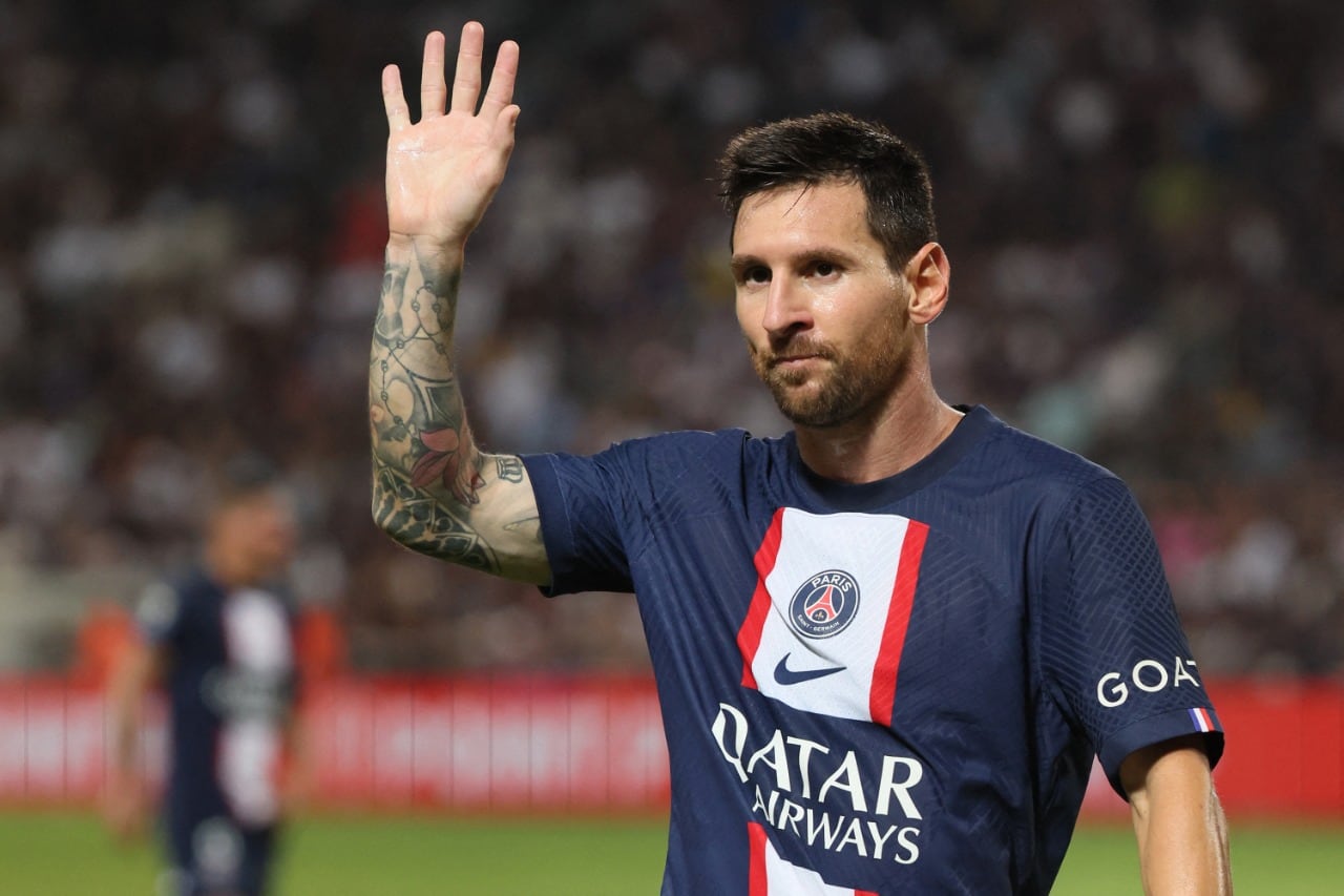Lionel Messi, una de las figuras del PSG junto a Mbappé y Neymar