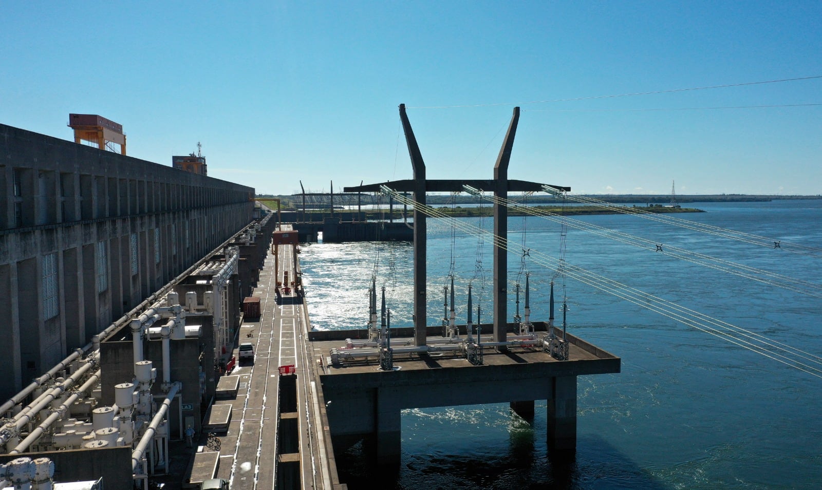La energía que llega de Paraguay cubre un porcentaje muy menor del consumo diario de Argentina.
