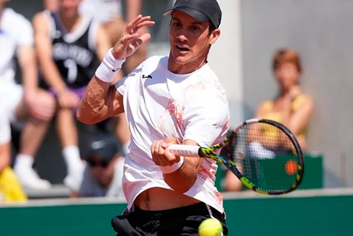 Facundo Bagnis en plena acción