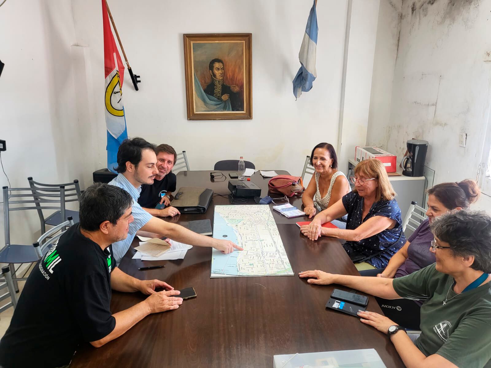 El plano del barrio ahora tendrá el nombre original.