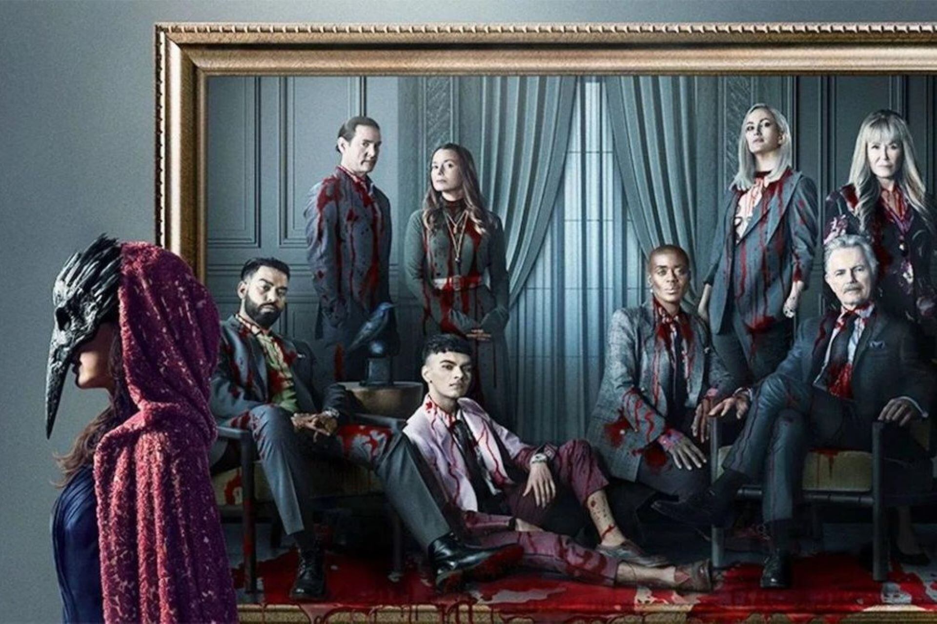 "La caída de la Casa Usher", el clásico de Edgar Alan Poe en Netflix. Imagen: Netflix