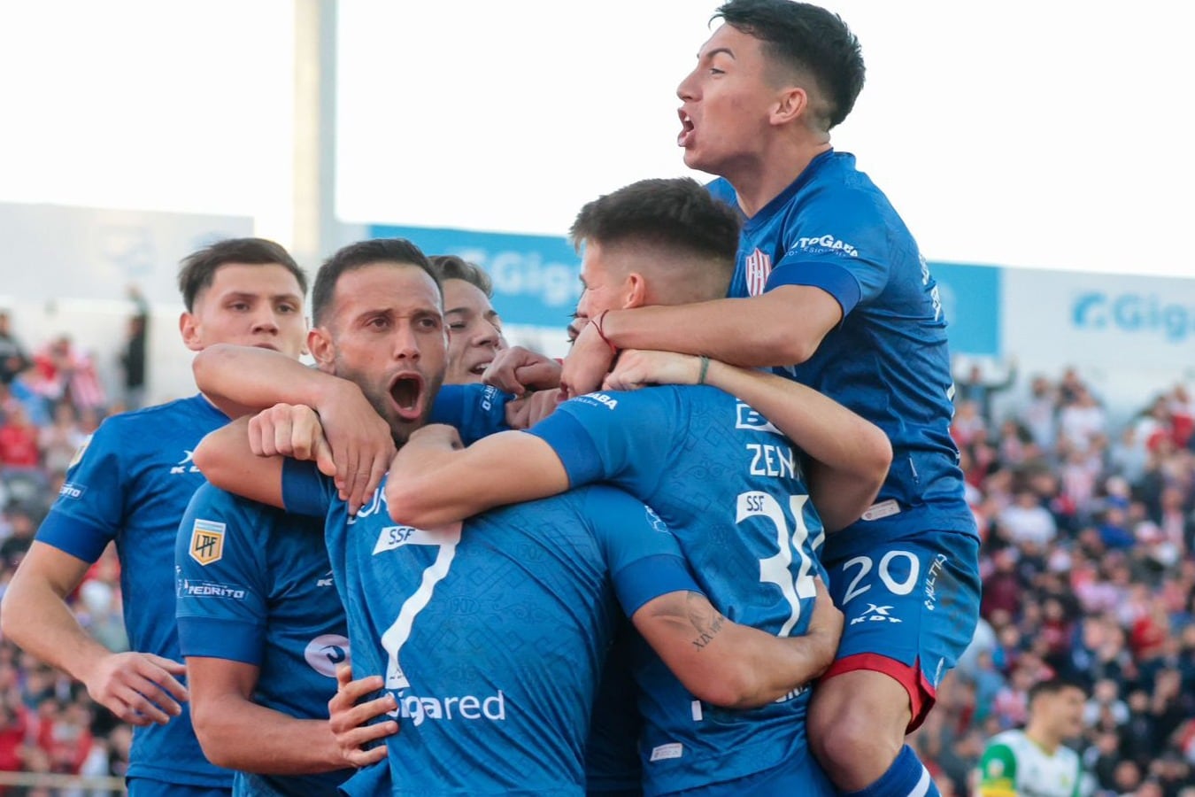 El festejo de Unión, que no había ganado con el Kily como técnico