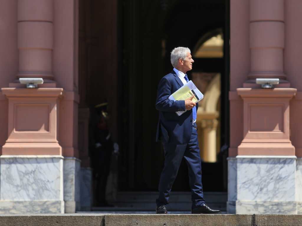 El ministro de Justicia, Mariano Cúneo Libarona.