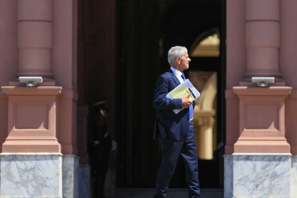 El ministro de Justicia, Mariano Cúneo Libarona.