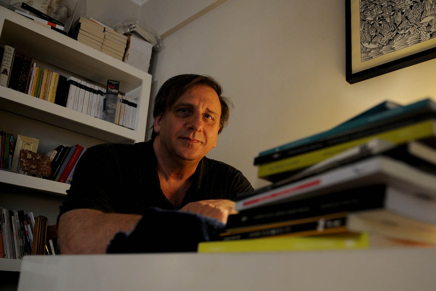 "Hoy siento que estamos como esa espiral de agua turbia que casi se traga al protagonista", dice Ferreyro.