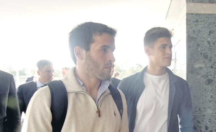 Camilo Mayada y Martínez Quarta estuvieron en la Conmebol.