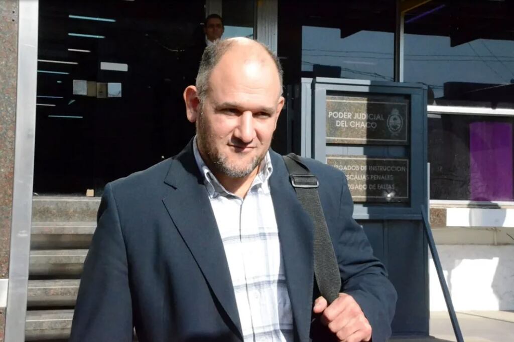 Ricardo Osuna, abogado defensor e imputado.