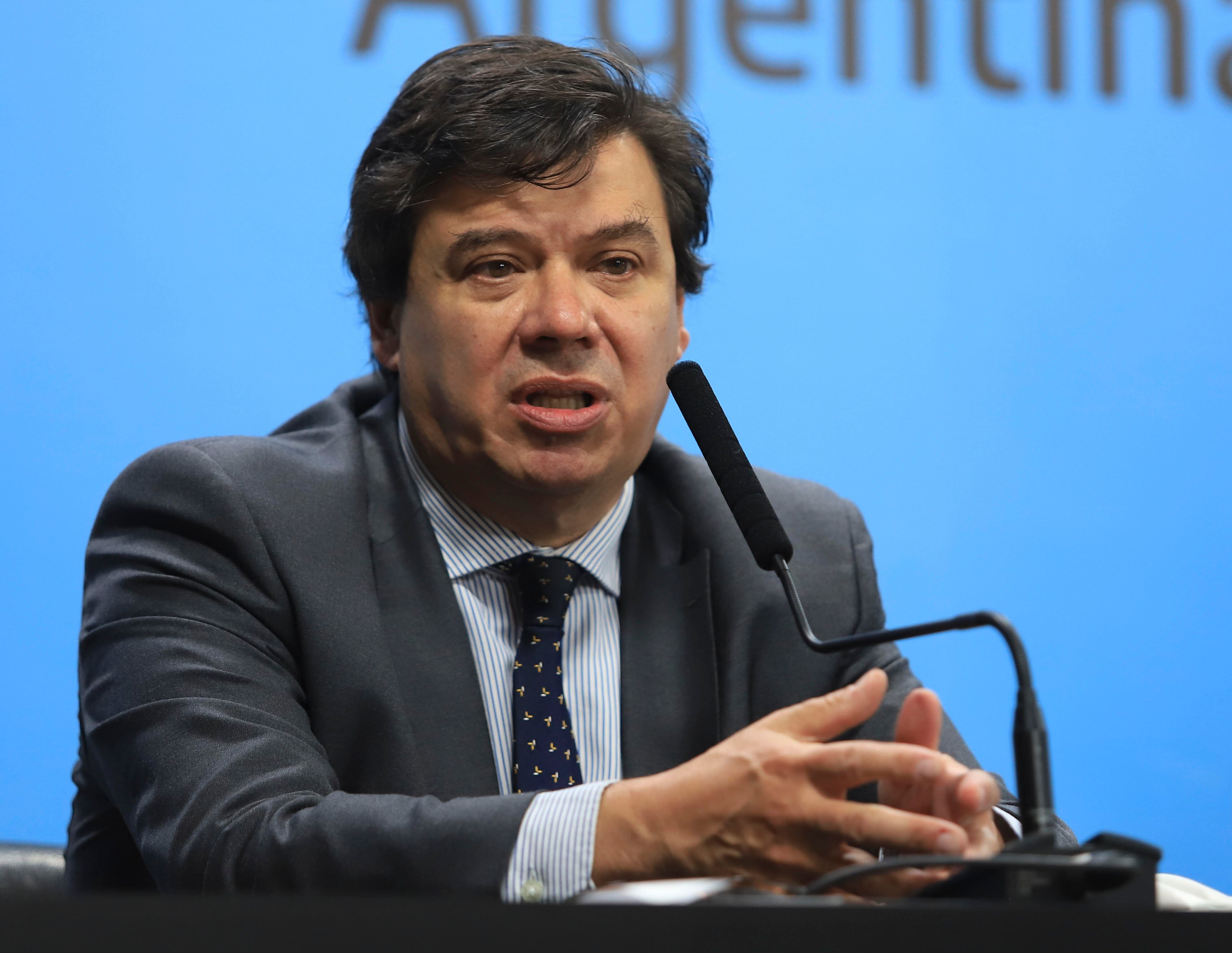 El ministro de Trabajo, Claudio Moroni,