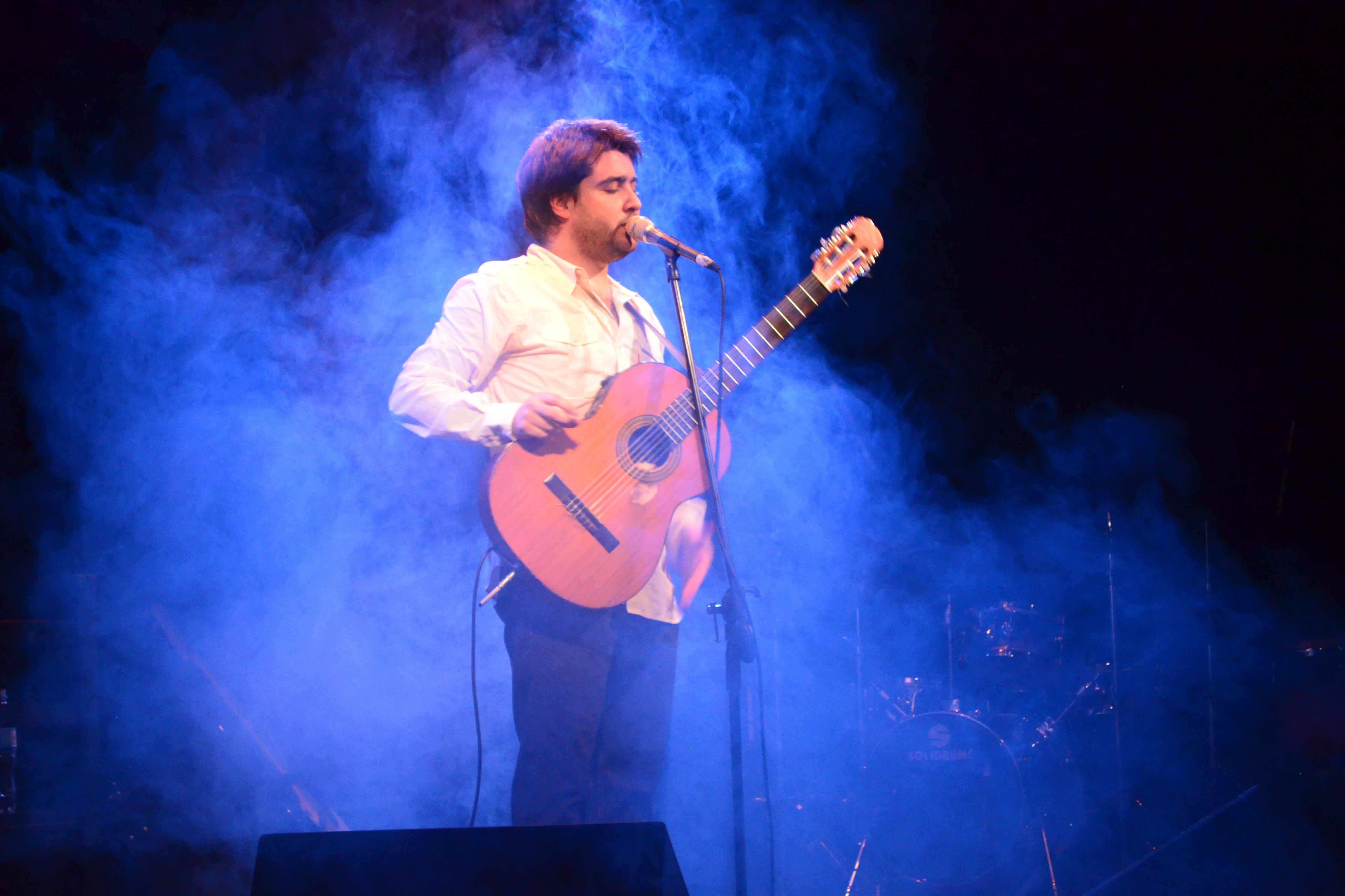 El cantante, compositor y guitarrista bonaerense Federico Pecchia.