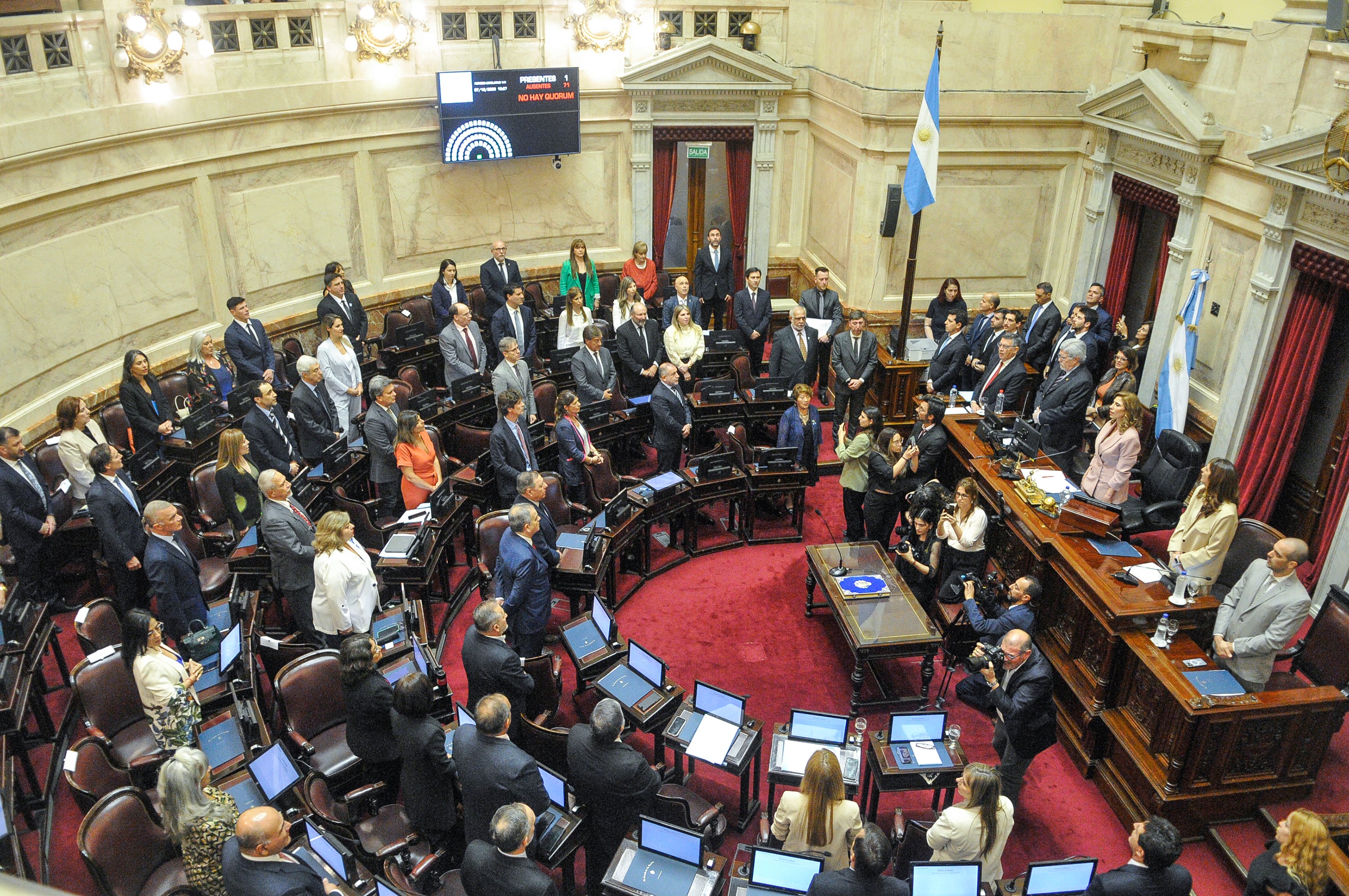 El Senado es el encargado de analizar los pliegos de jueces, fiscales y defensores oficiales.