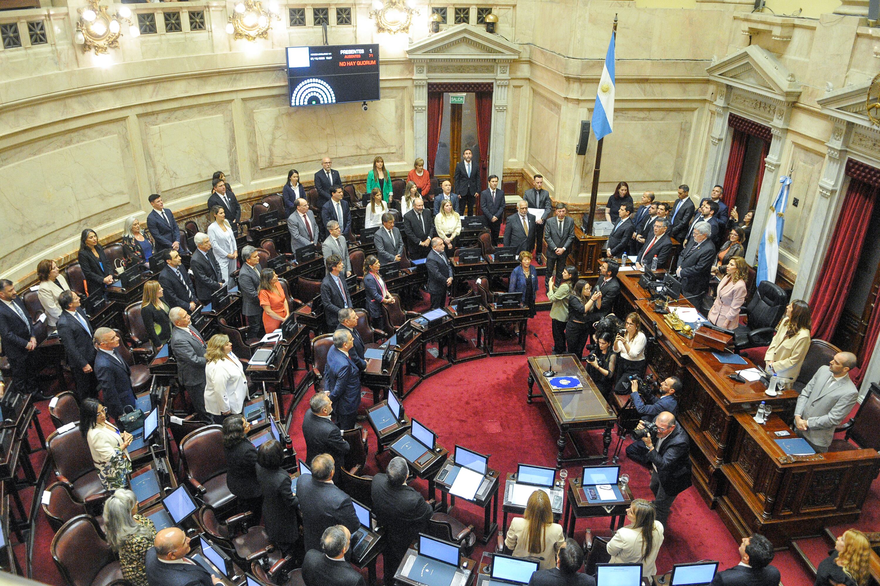 El Senado es el encargado de analizar los pliegos de jueces, fiscales y defensores oficiales.