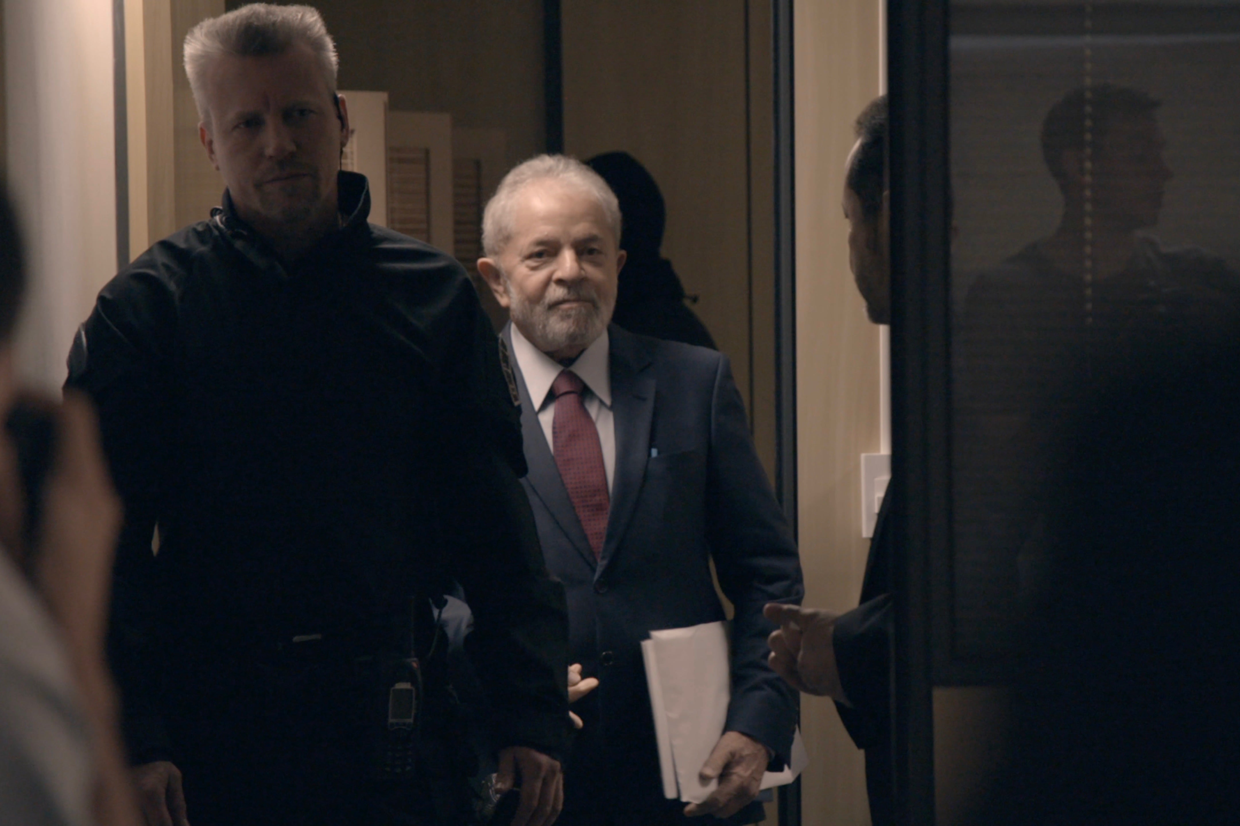 El ex presidente de Brasil, Lula Da Silva, cuando fue detenido