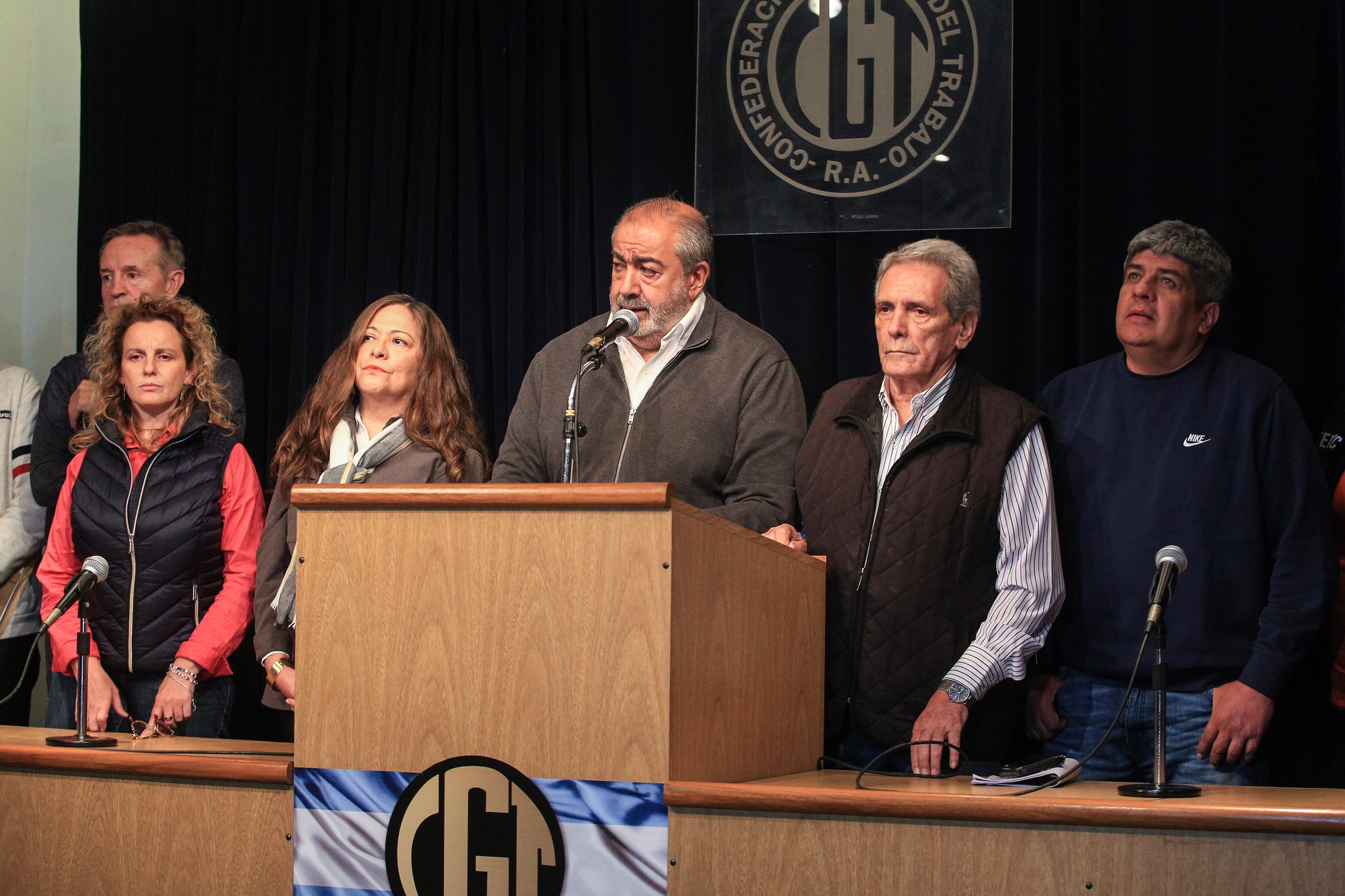 La CGT criticó el discurso de Milei por cadena nacional.