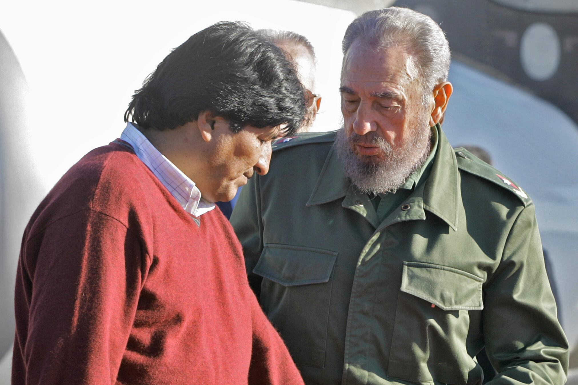 Evo Morales dijo que "nunca más habrá un compañero como Fidel".