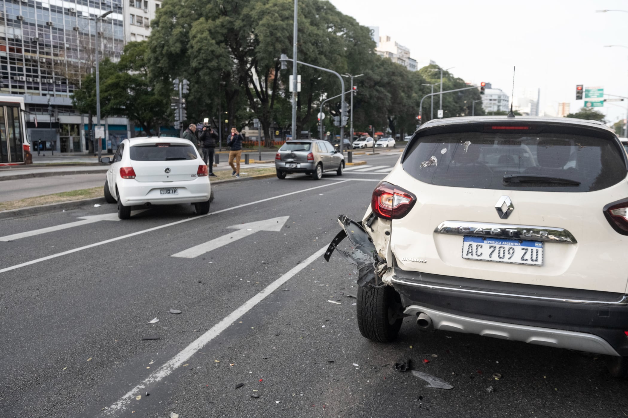 El conductor que provocó el choque en cadena al quedarse dormido dio positivo en el test de alcoholemia y fue detenido.